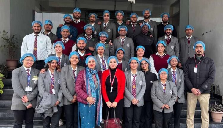 SGRRU MBA VISITED PATANJALI FOOD PARK